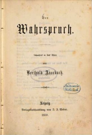 Der Wahrspruch