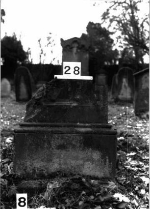 Grabstein A I/8/28