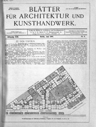 No. 6, Juni 1909