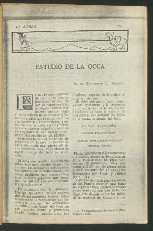 Estudio de la Occa