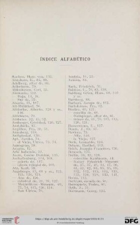 Índice Alfabético