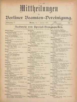 9.1897: Mitteilungen der Berliner Beamten-Vereinigung