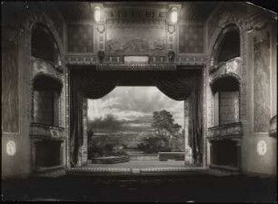 Stadttheater, Freiburg: Zuschauerraum, Blick zur Bühne