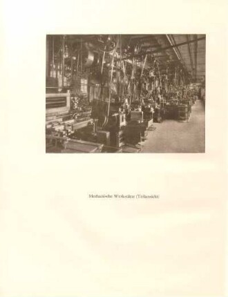Mechanische Werkstätte (Teilansicht)