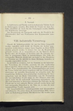 VIII. Industrielle Verwertung.