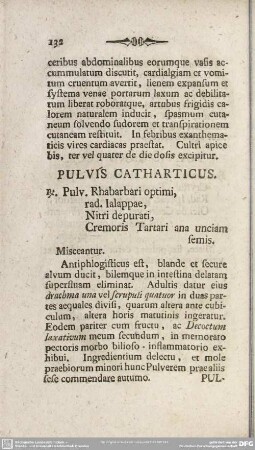 Pulvis Catharticus