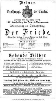 Der Friede