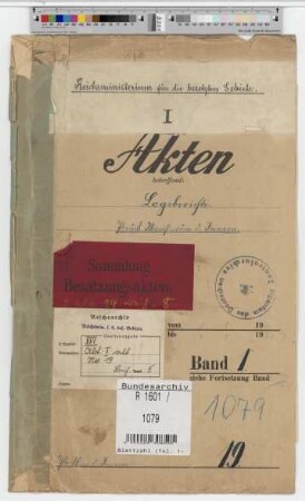 Lageberichte Preußisches Ministerium des Innern