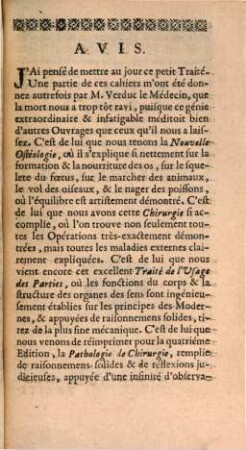 Nouvelle Osteologie, 2. Suite De La Nouvelle Osteologie, Contenant Un Traité De Myologie Raisonnée