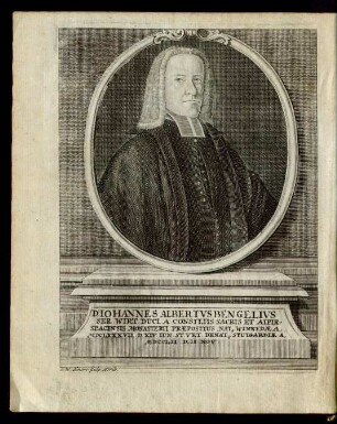 Iohannes Albertus Bengelius