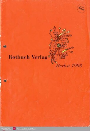 Programmvorschau Rotbuch Herbst 1993
