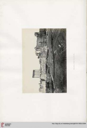 Baalbec. General view from the South