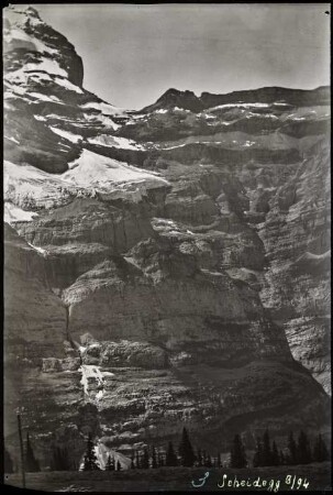 Kleine Scheidegg, Blick auf das Jungfrau-Massiv