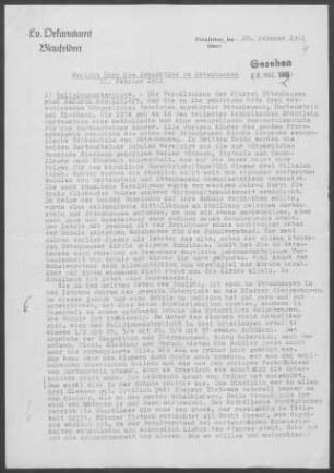 Ettenhausen mit Bartenstein, Reichertswiesen, Gütbach, Heuchlingen, Hornungshof und Zaisenhausen: Inspektionsbericht 1961