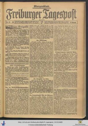 13.03.1919 (Morgenblatt)