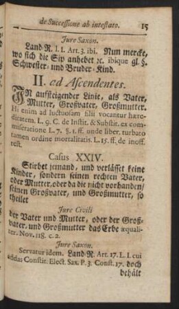 Casus XXIV. - Casus XXXIII.