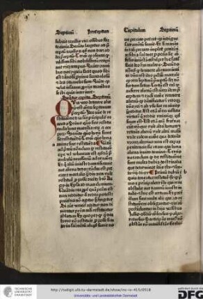 Quia vero detinere alienum est contra septimum preceptum, ideo nunc de restitutione tria sunt principaliter dicenda. Primo quomodo sint restituenda bona materialia rerum et corporum...