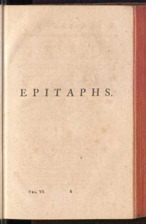 Epitaphs