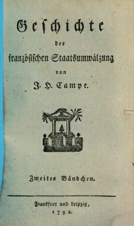 Geschichte der französischen Staatsumwälzung, 2