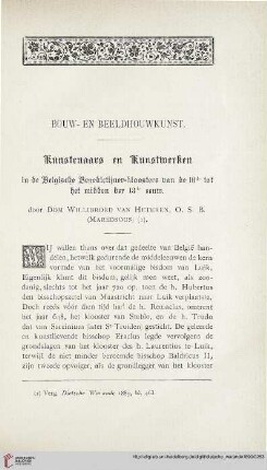 Bouw- en Beeldhouwkunst