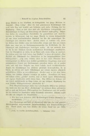1. Methodik der einzelnen Unterrichtsfächer