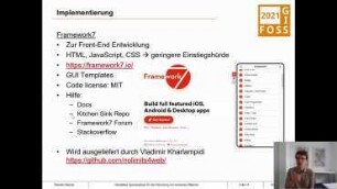 Interaktive Spaziergänge für die Erkundung von essbaren Pflanzen - Entwicklung einer OpenSource WebApp mit framework7