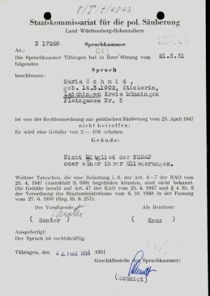 Schmid, Maria