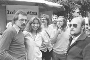 Gastspiel der Rock-Galaxis-Band "Andromeda" im Jugendheim Anne Frank