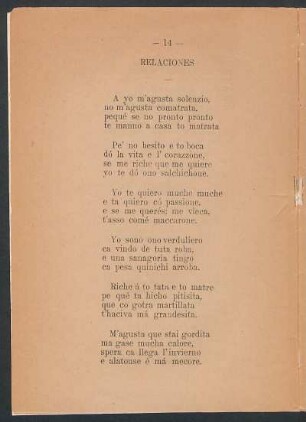 Relaciones