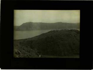 Hauptinsel Thira von Nea Kameni aus gesehen