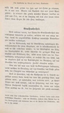 111-119 Gewissensfreiheit