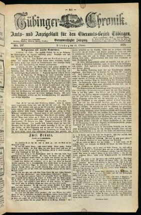 851-868, 22. Oktober (Nro. 207) - 26. Oktober (Nro. 210)