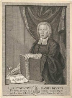 Christophorus Daniel Beurer;. geb. 01.07.1674 in Bachhus (Bachhaus); gest. 31.07.1742 in Nürnberg