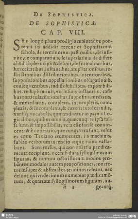 De Sophistica. Cap. VIII.