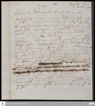 Brief von Henriette Catharina v. Gersdorff an August Hermann Francke.