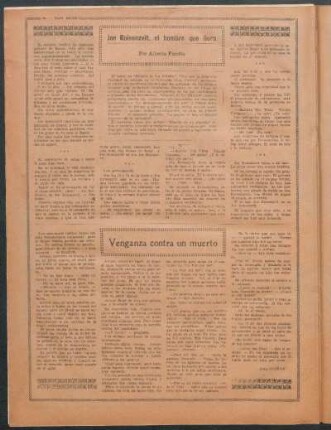 Venganza contra un muerto