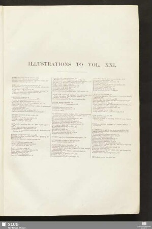 Illustrations to vol. XXI