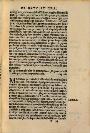 Divi Avrelii Avgvstini De Natvra Et Gratia, Liber Vnvs