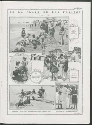 En la playa de los pocitos : Montevideo