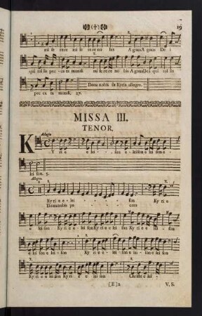 19-28, Missa III.