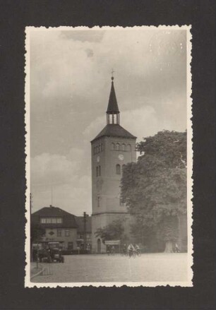 [Ansichtskarte von Jessen, Kirchtum]