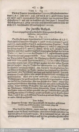 Die Zwölffte Auffgab. Eines vorgegebenen Circkel-stucks/seinen gantzen Circkel zubeschreiben/oder zu erfüllen.