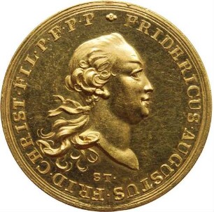 Kurfürst Friedrich August III. - Huldigung zu Leipzig am 2. Mai