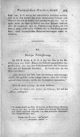 Nöthige Verbesserung