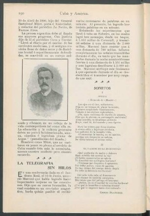 La telegrafía sin hilos.