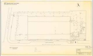 Grünfläche BAT-Zigarettenfabrik, Berlin-Spandau: Grundriss 1:250