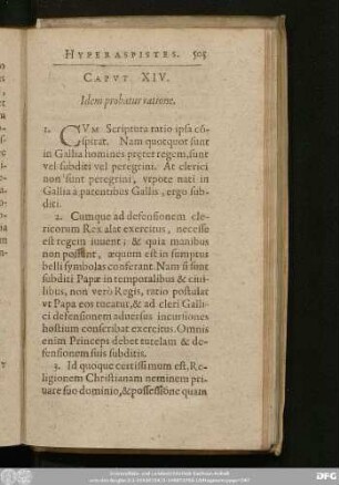 Caput XIV. Idem probatur ratione.