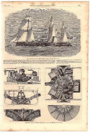 H.M.S. "Waterwitch", Iron-Clad, Gun-Boat with Hydraulic Propellers