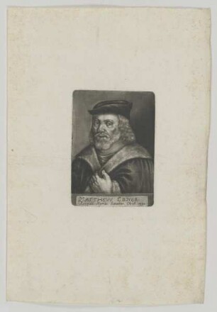 Bildnis des Mattheus Ebner