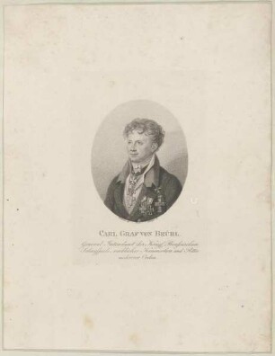 Bildnis des Carl von Brühl